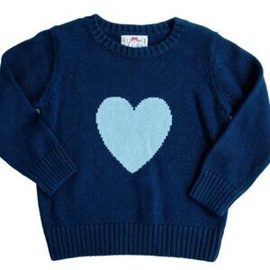 Blue Heart Sweater - Ruth & Ralph